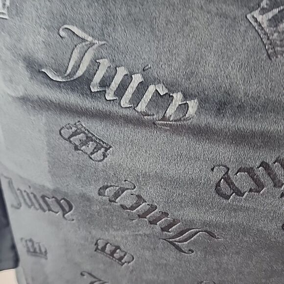 Juicy Couture Size S Nightgown Embossed Lettering Silver Studded Crown NWT - Picture 7 of 9